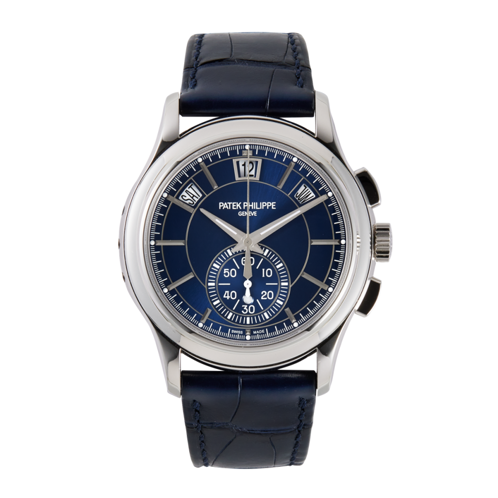 Complications Annual Calendar Chronograph Platinum Blue Dial 42mm Product Image 1