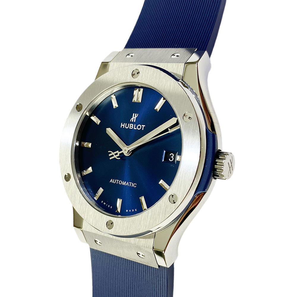 Classic Fusion Titanium Blue Dial 45mm Product Image 3