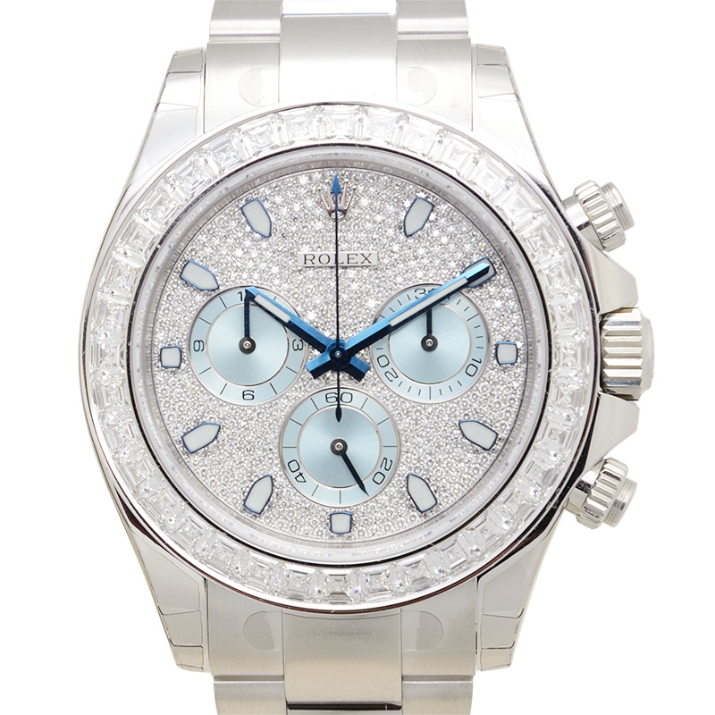 Daytona Platinum Diamond Pave Dial 40mm Product Image 3