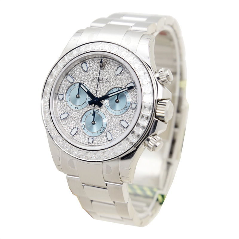 Daytona Platinum Diamond Pave Dial 40mm Product Image 2
