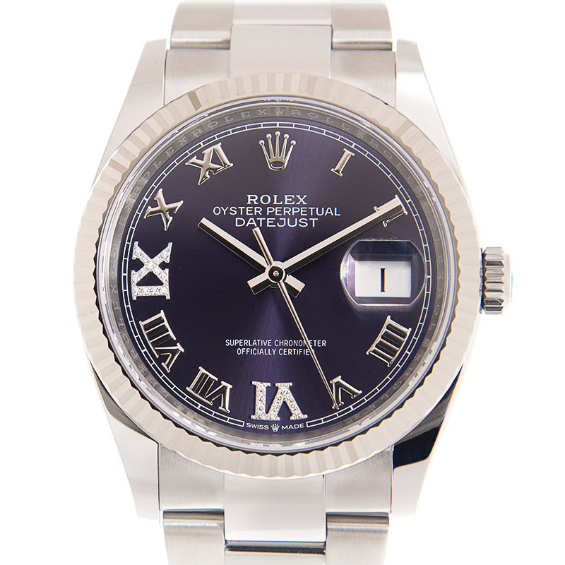 Datejust Steel Purple Dial 36mm Product Image 2