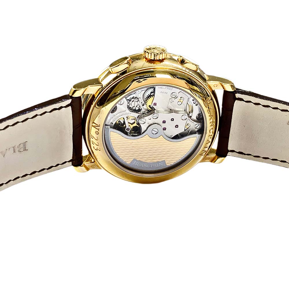 Villeret Chronograph Pulsometre Rose Gold White Dial 43mm Product Image 4