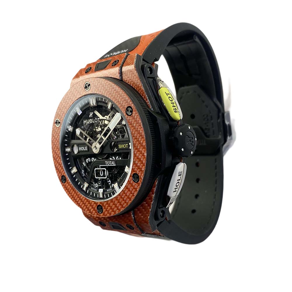 Big Bang Unico Golf Carbon Orange Skeleton Dial 45mm Product Image 4