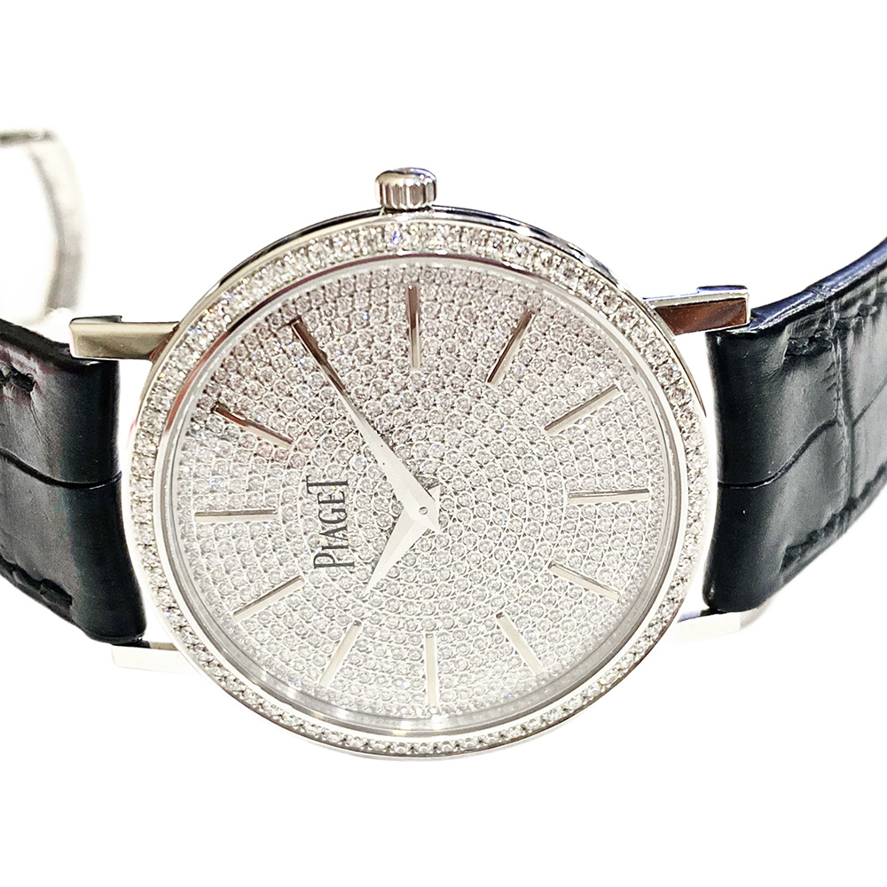 Altiplano White Gold Diamond Pave Dial 34mm Product Image 5