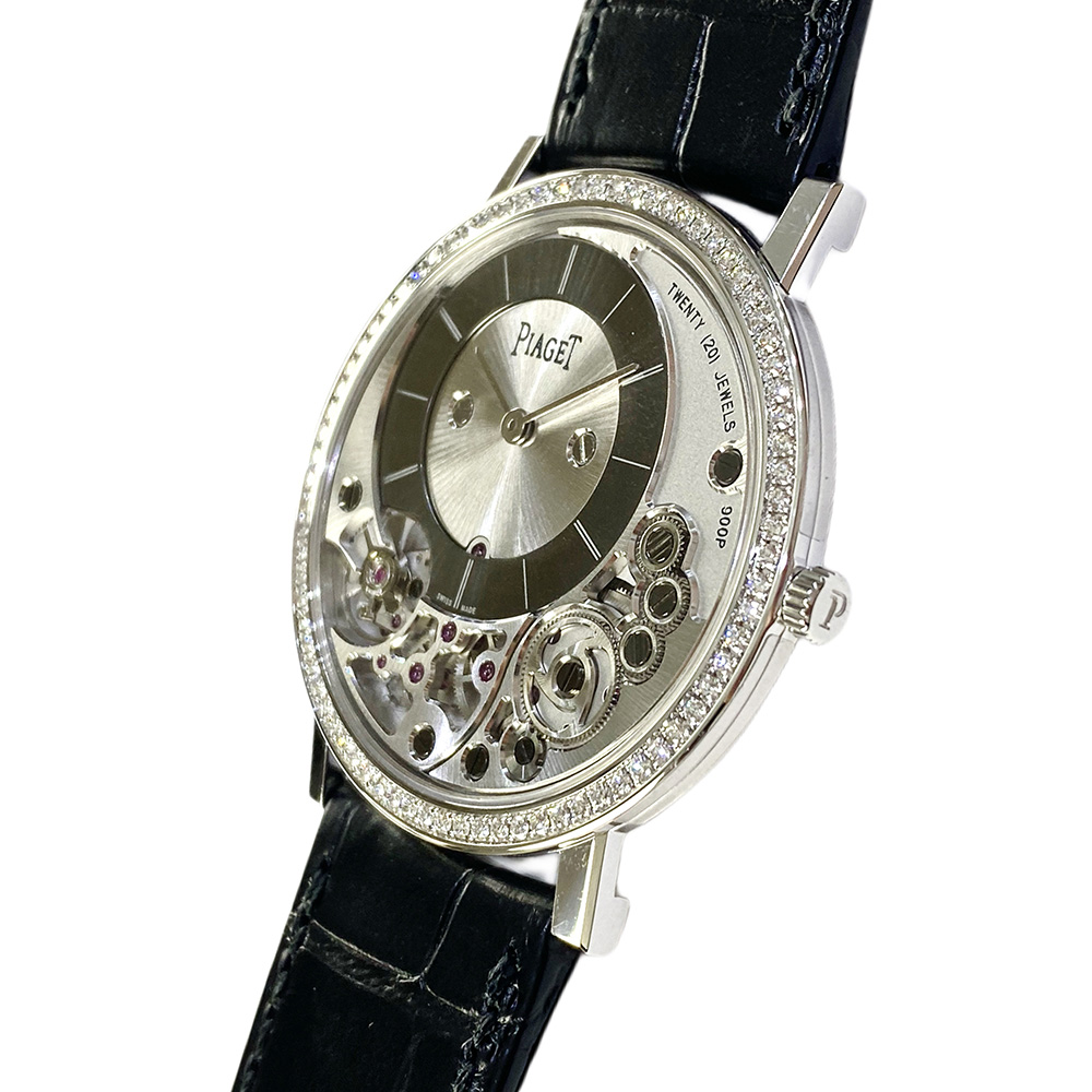 Altiplano White Gold Diamond Silver Dial 38mm Product Image 3