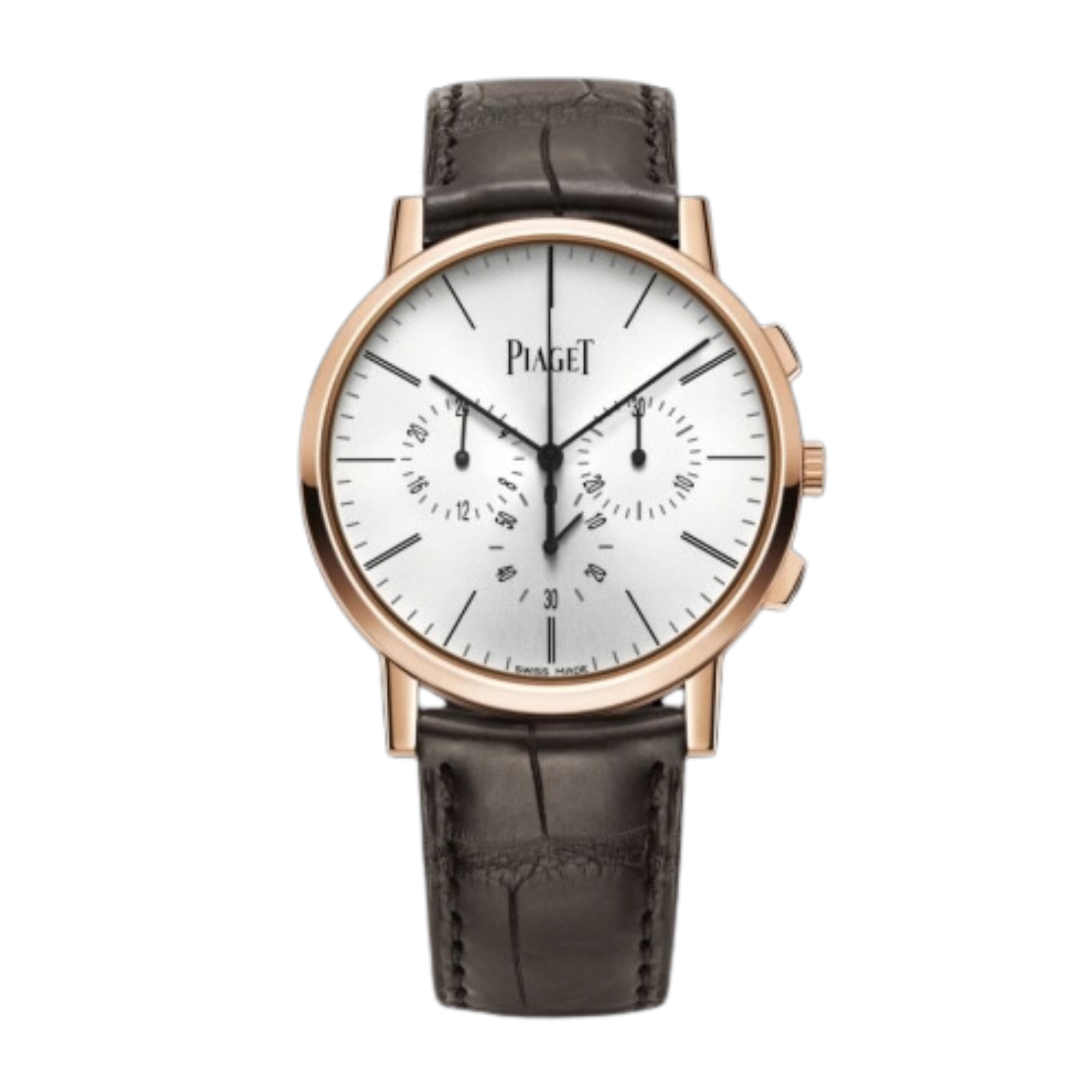 Altiplano Chronograph Rose Gold Silver Dial 41mm Product Image