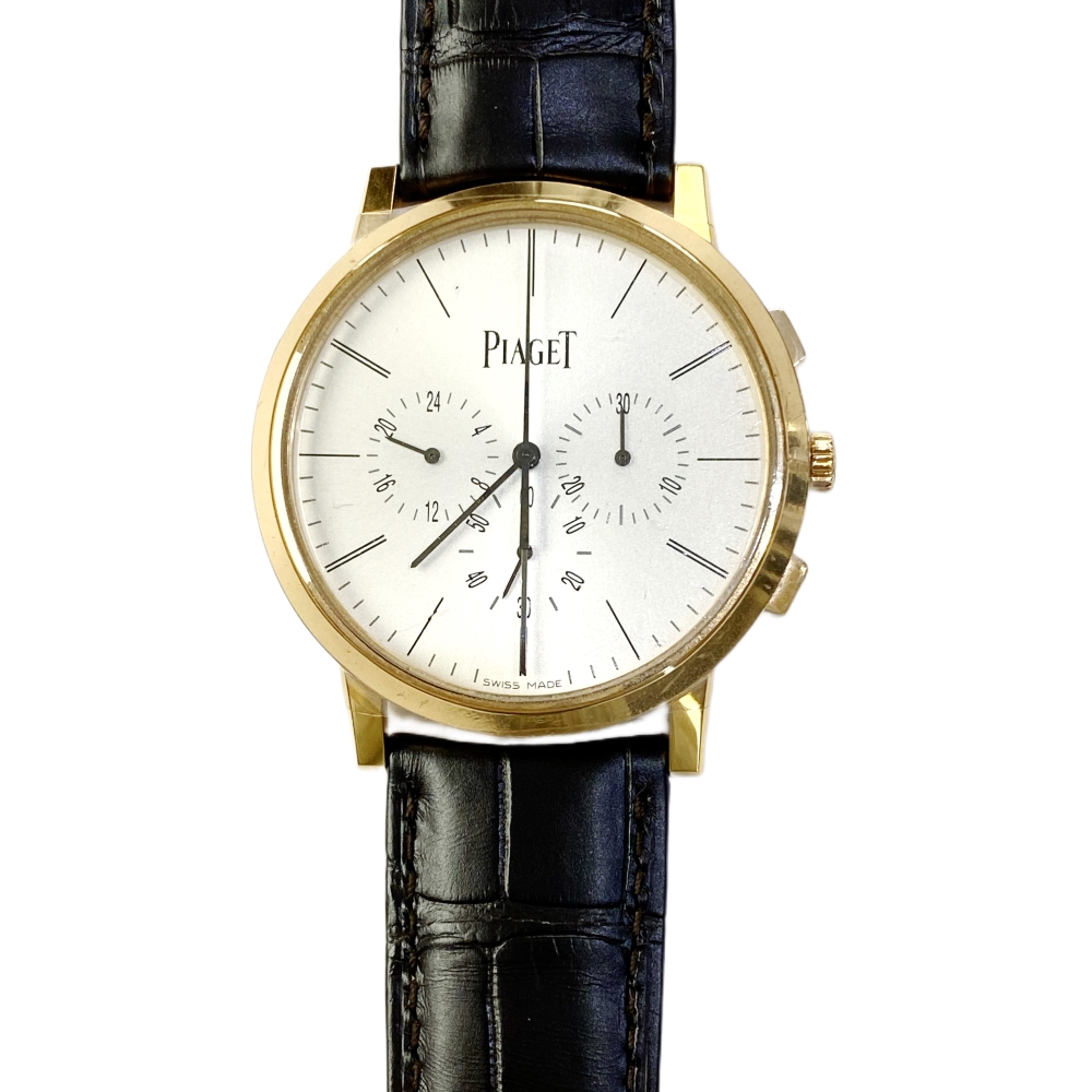 Altiplano Chronograph Rose Gold Silver Dial 41mm Product Image 1