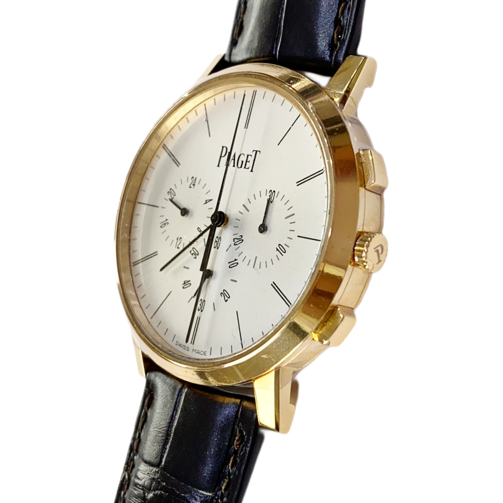 Altiplano Chronograph Rose Gold Silver Dial 41mm Product Image 3