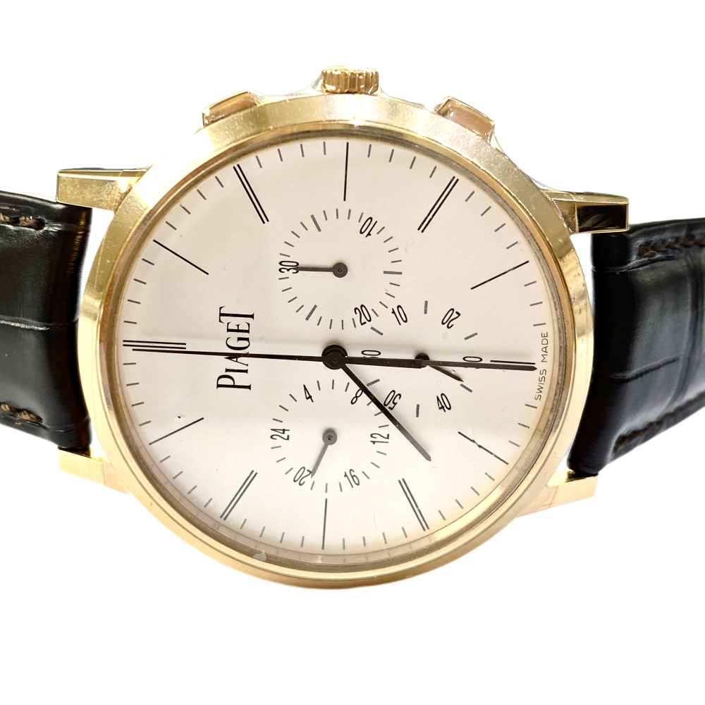 Altiplano Chronograph Rose Gold Silver Dial 41mm Product Image 4