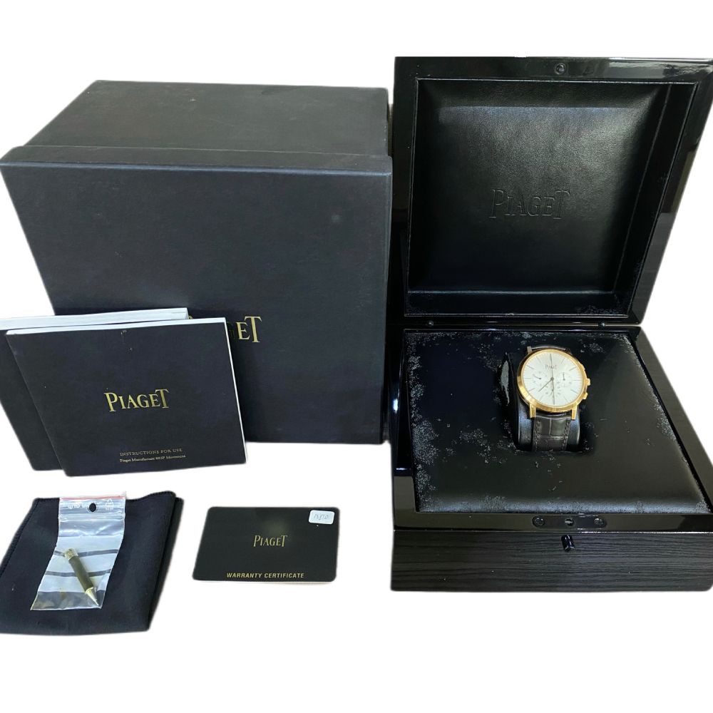 Altiplano Chronograph Rose Gold Silver Dial 41mm Product Image 6