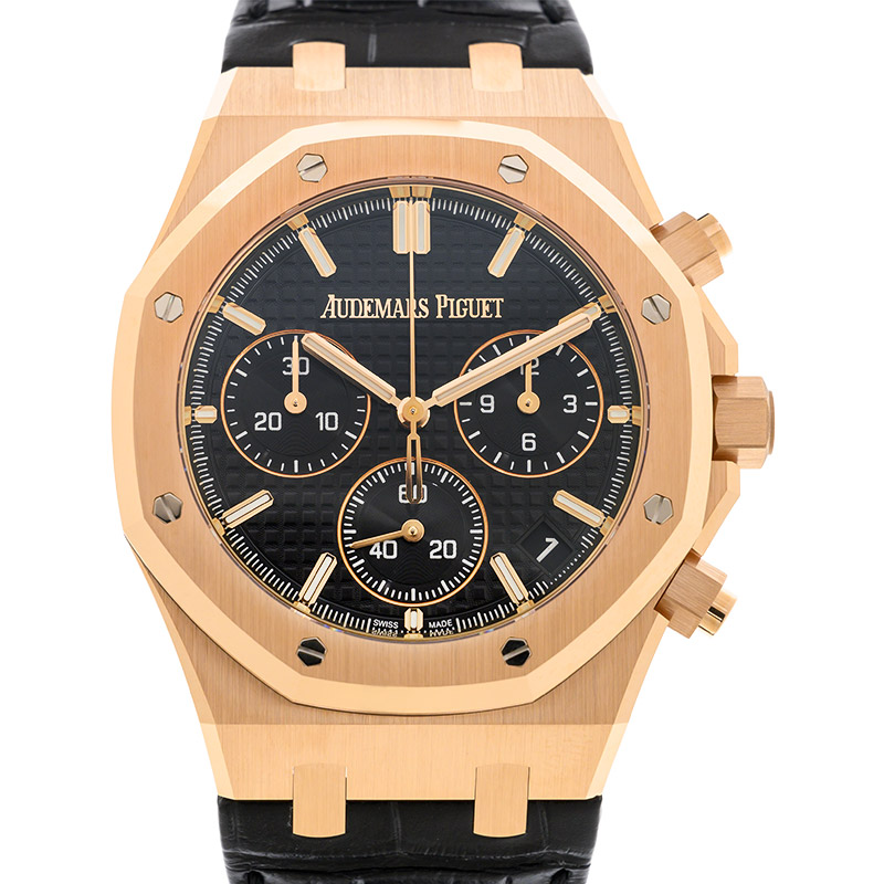 Royal Oak Chronograph Rose Gold Black Dial 41mm Product Image 2
