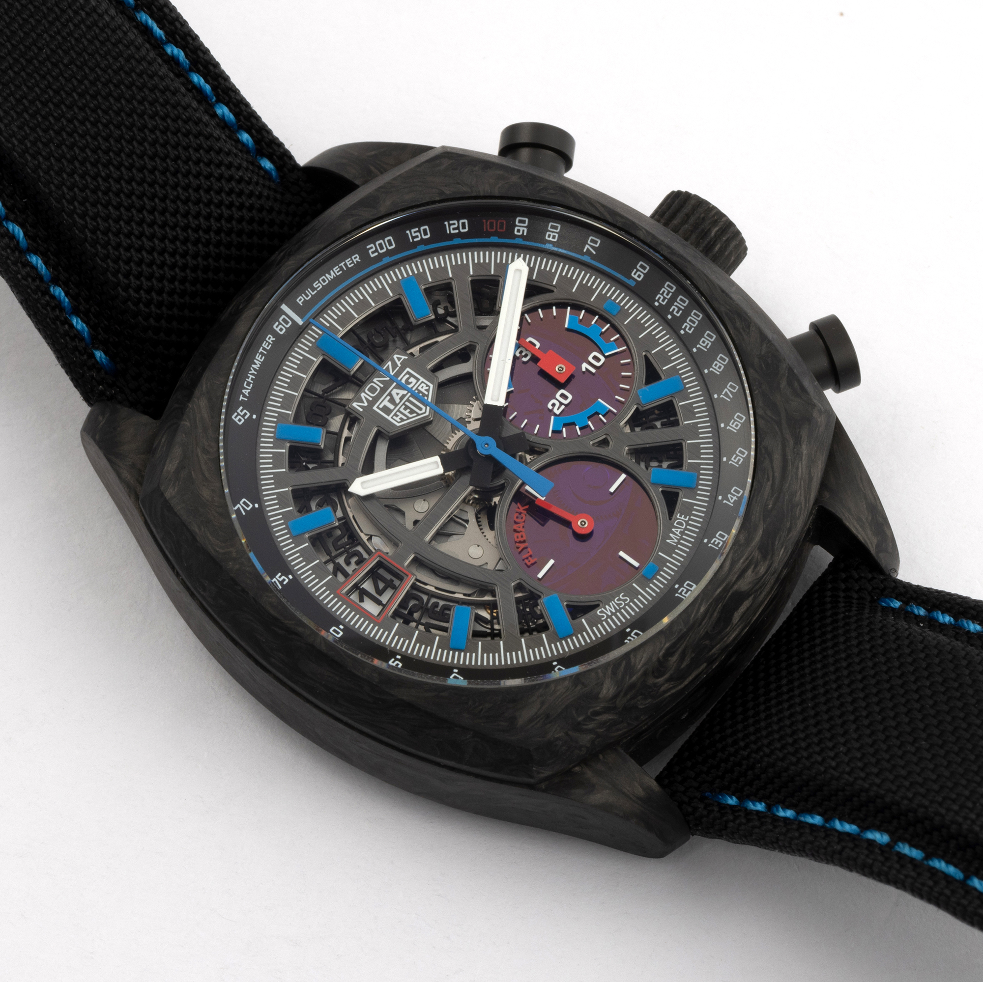 Monza Flyback Chronometer Carbon Skeleton Dial 42mm Product Image 2