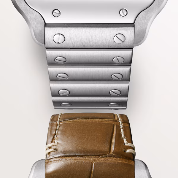 Santos de Cartier Steel Brown Dial 35mm Product Image 5