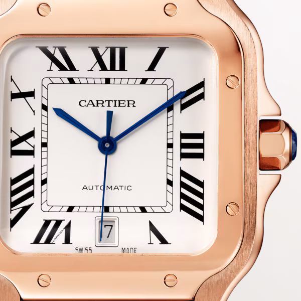 Santos de Cartier Rose Gold White Dial 40mm Product Image 2