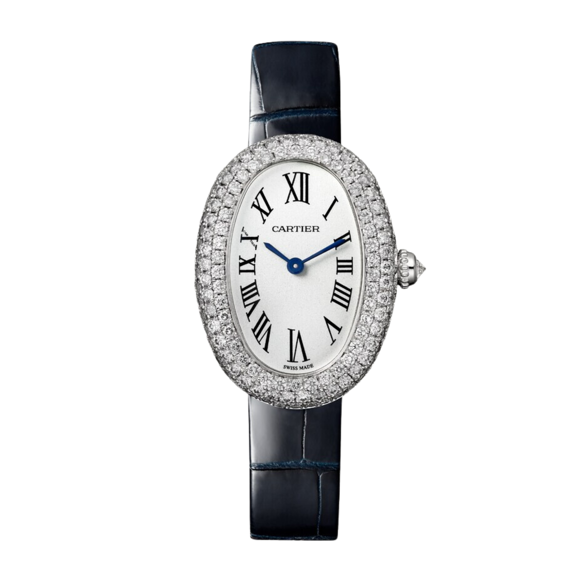 Baignoire de Cartier White Gold Diamond Silver Dial 26mm Product Image