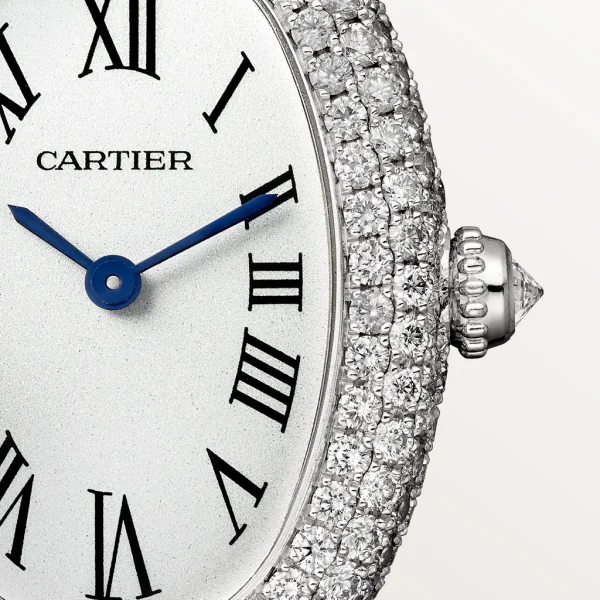 Baignoire de Cartier White Gold Diamond Silver Dial 26mm Product Image 2
