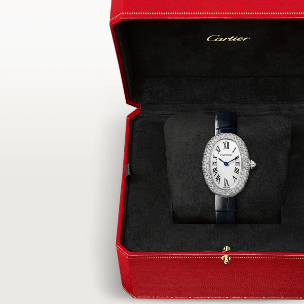 Baignoire de Cartier White Gold Diamond Silver Dial 26mm Product Image 5