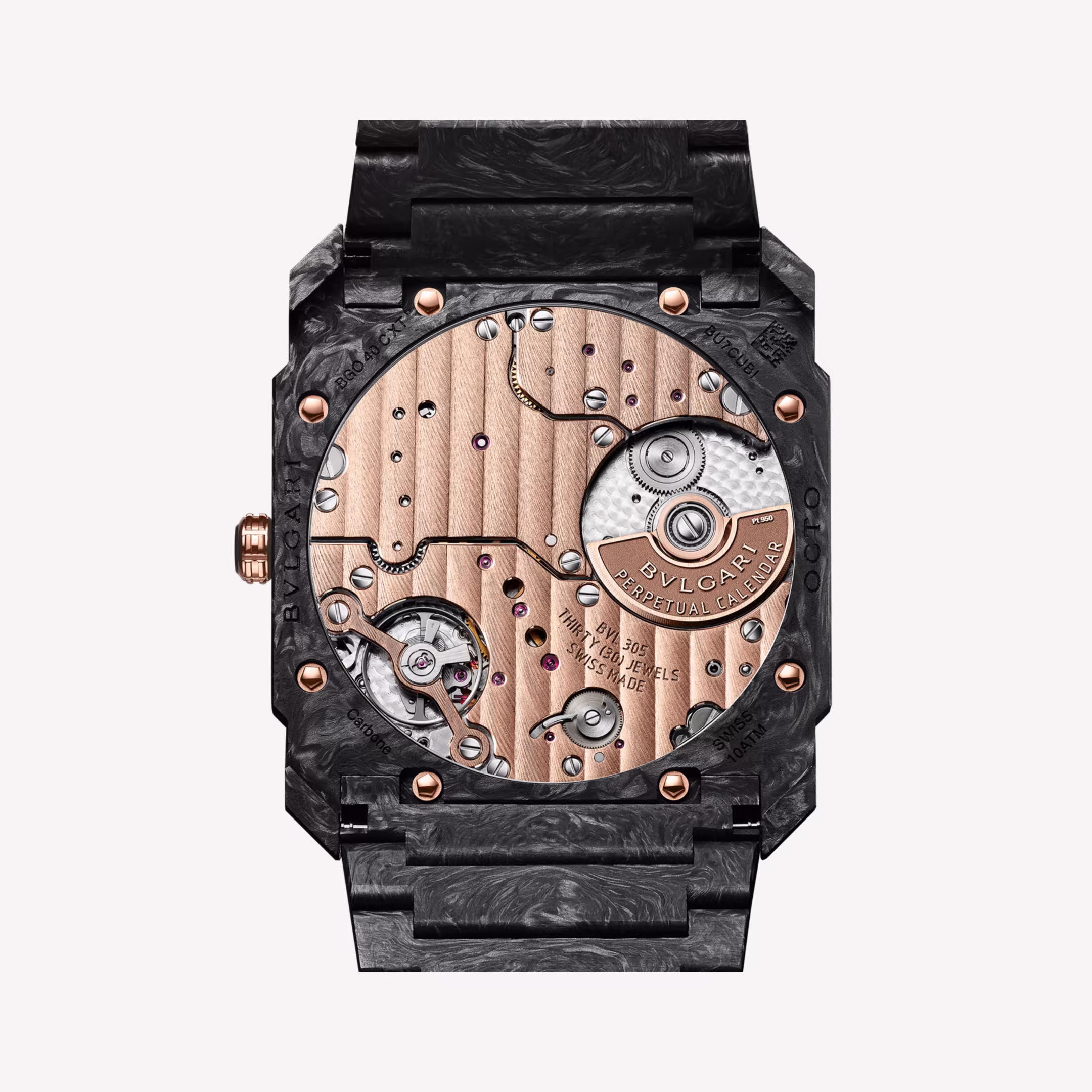 Octo Finissimo Perpetual Calendar Carbon Black Dial 40mm Product Image 3