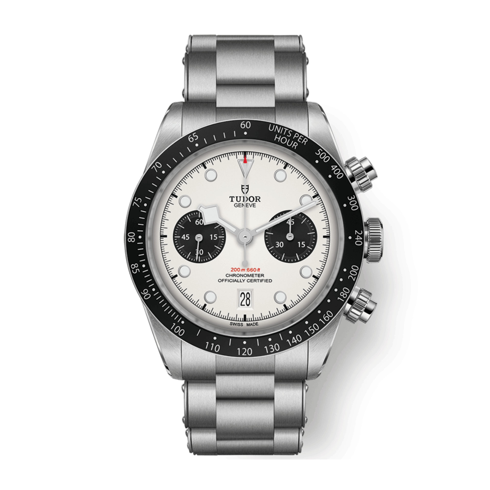 Heritage Black Bay Chronograph Steel White Dial "Panda" 41mm Product Image