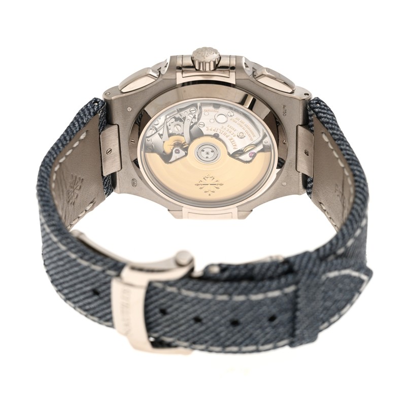 Nautilus Chronograph White Gold Blue Dial 40mm Product Image 4