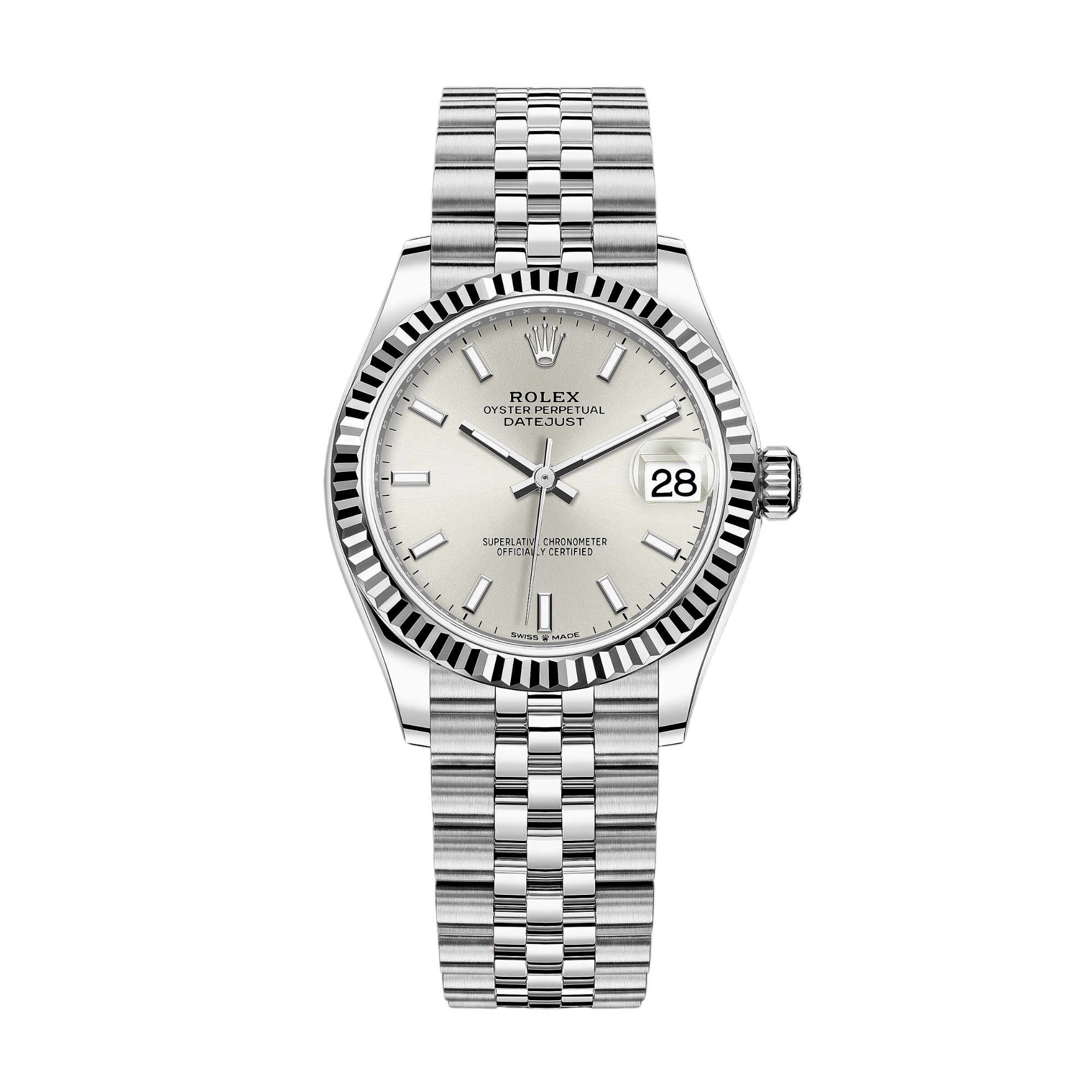 Datejust Steel Jubilee Silver Dial 31mm Product Image 1