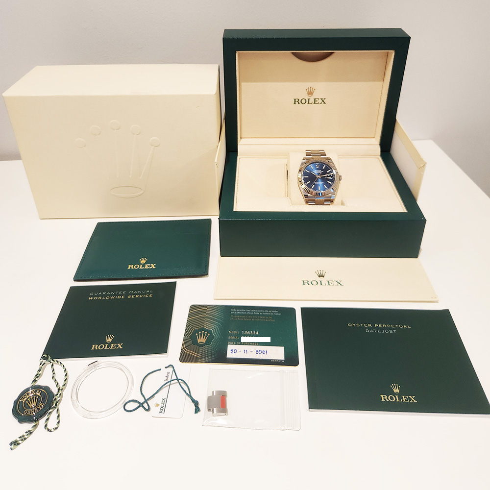 Datejust Steel Blue Dial 41mm Product Image 6
