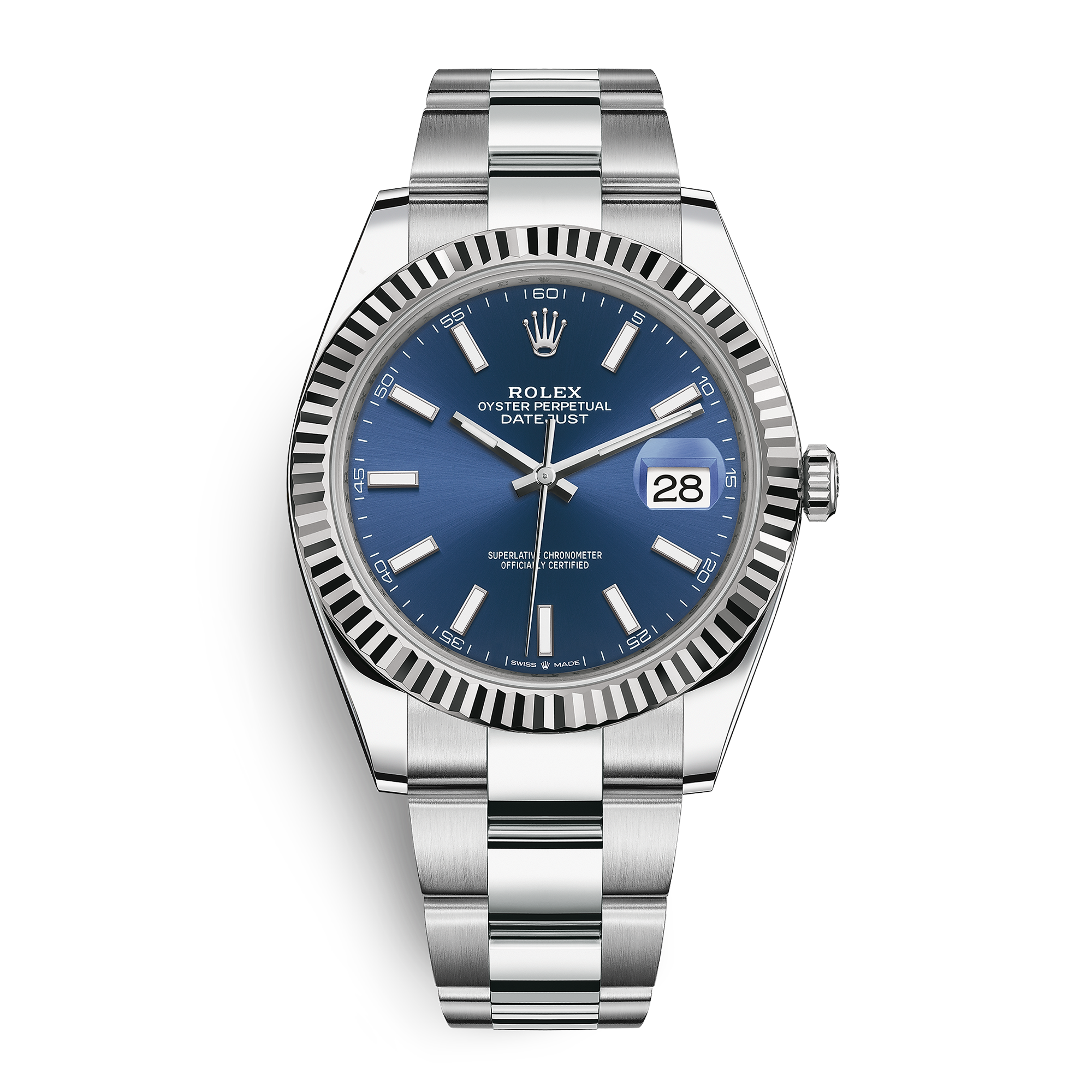 Datejust Steel Blue Dial 41mm Product Image 1