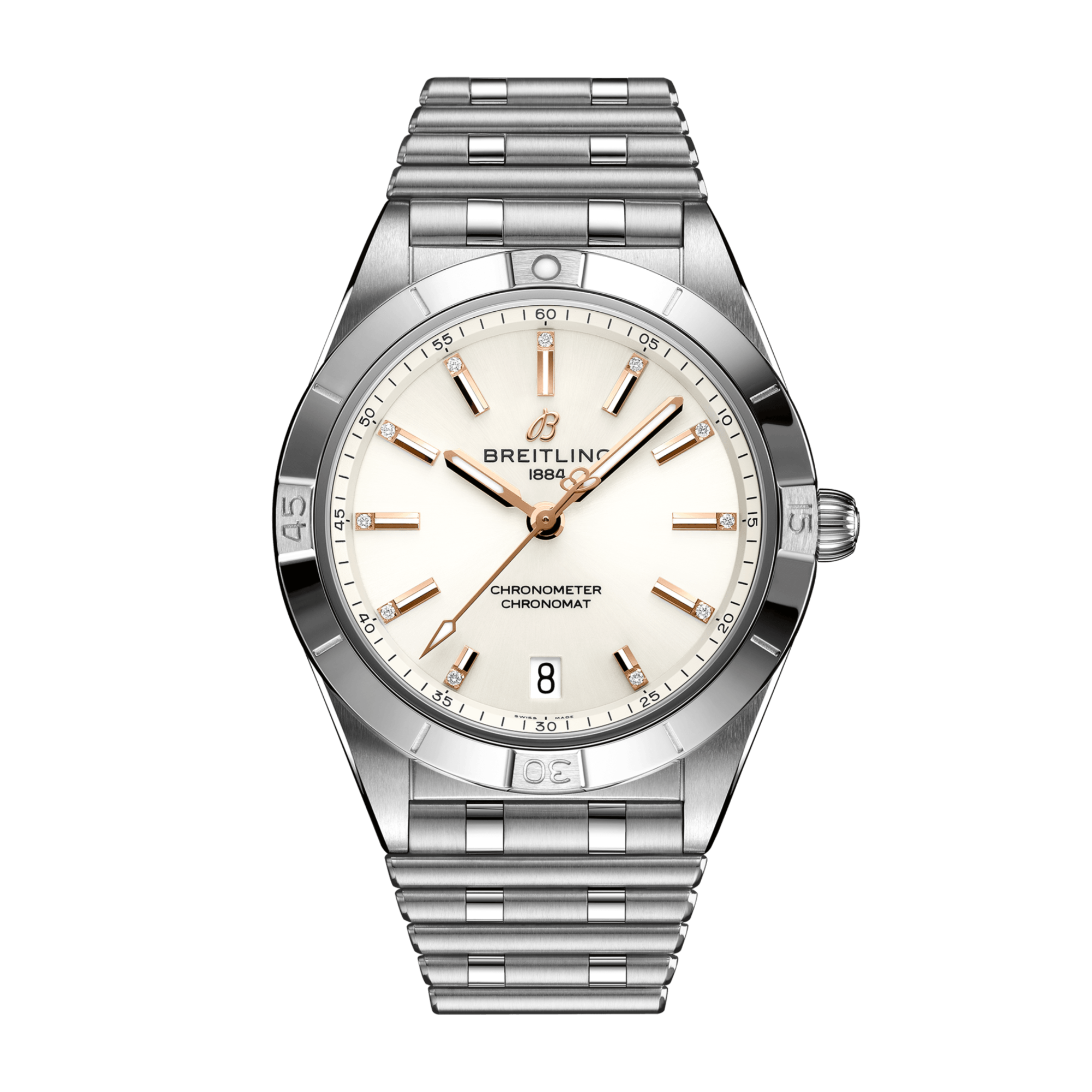 Chronomat Steel White Dial 36mm Product Image 1