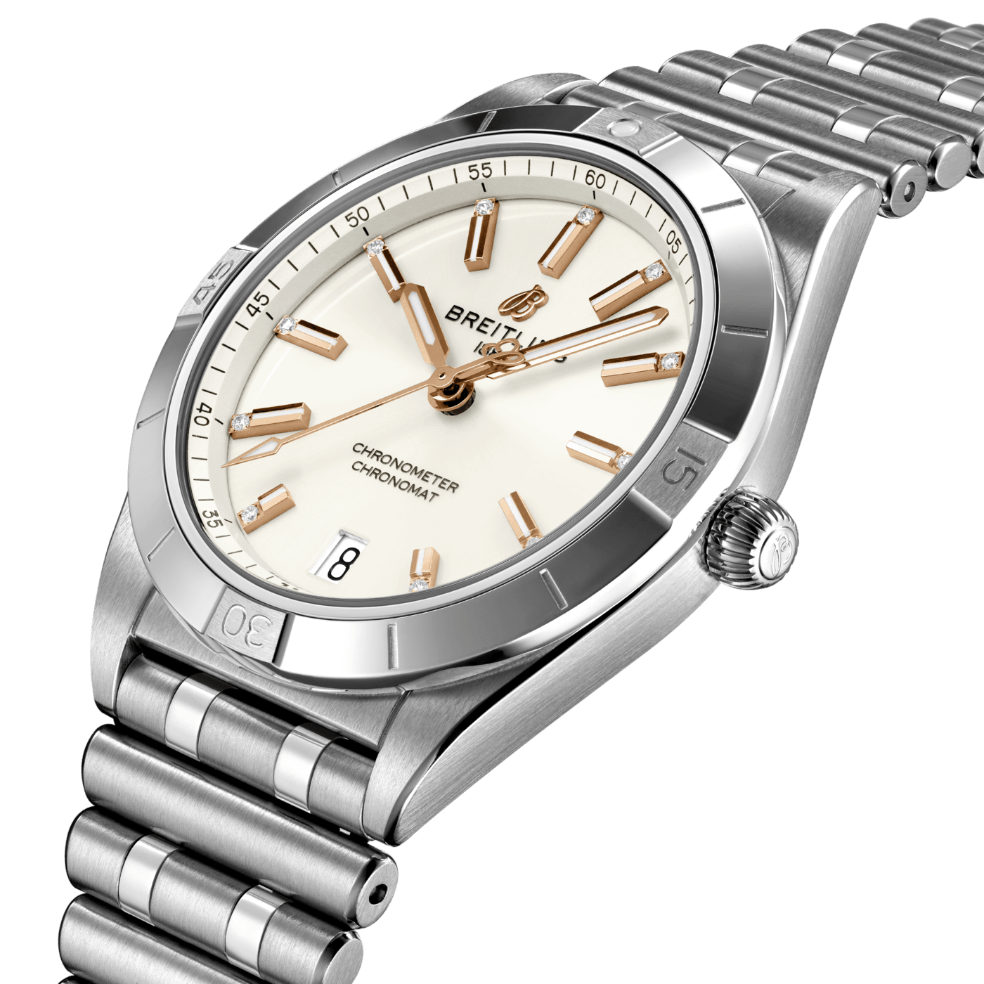 Chronomat Steel White Dial 36mm Product Image 2