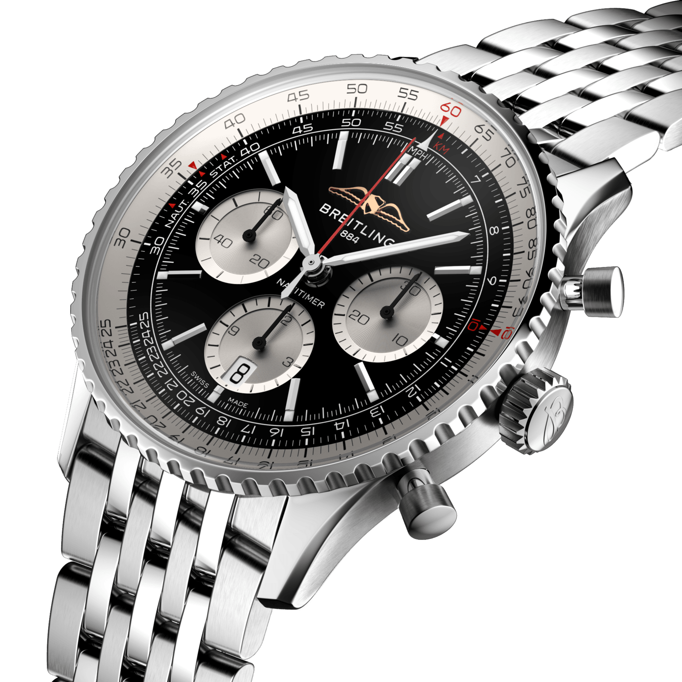 Navitimer B01 Chronograph Steel Black Dial 43mm Product Image 2