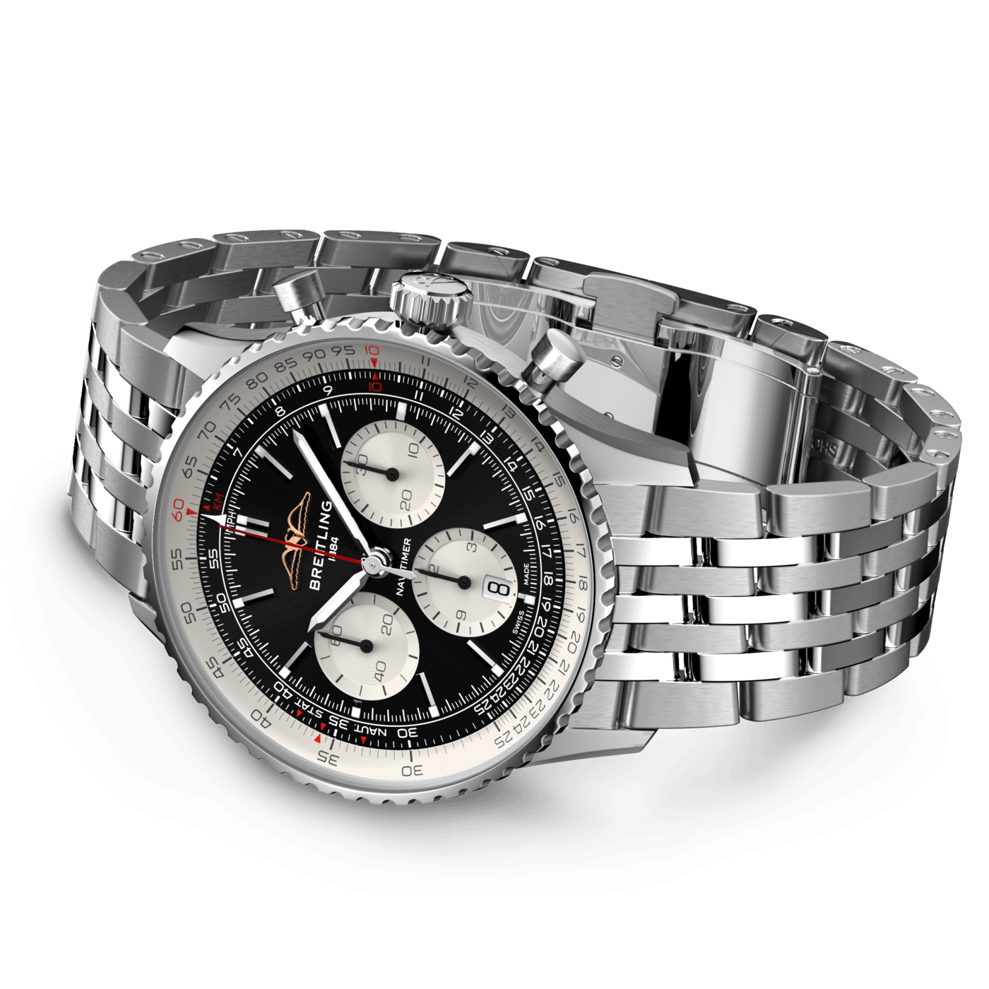 Navitimer B01 Chronograph Steel Black Dial 43mm Product Image 3