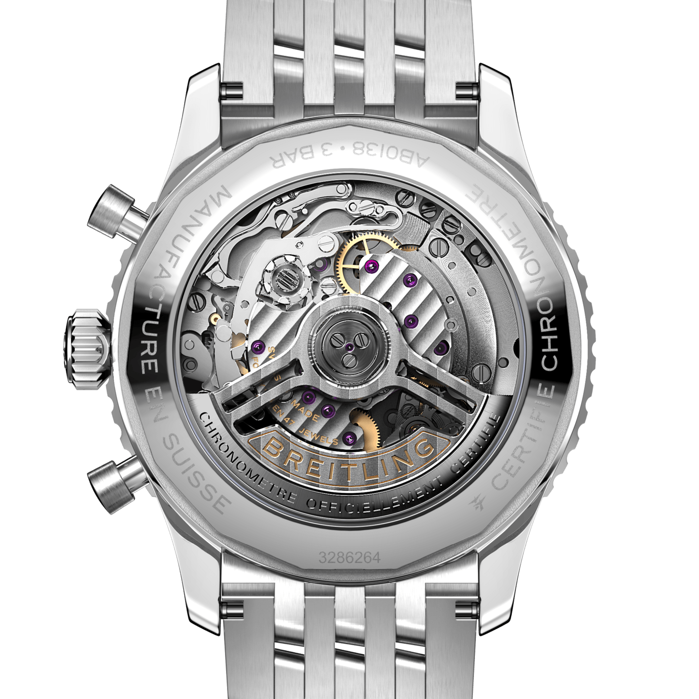 Navitimer B01 Chronograph Steel Black Dial 43mm Product Image 4