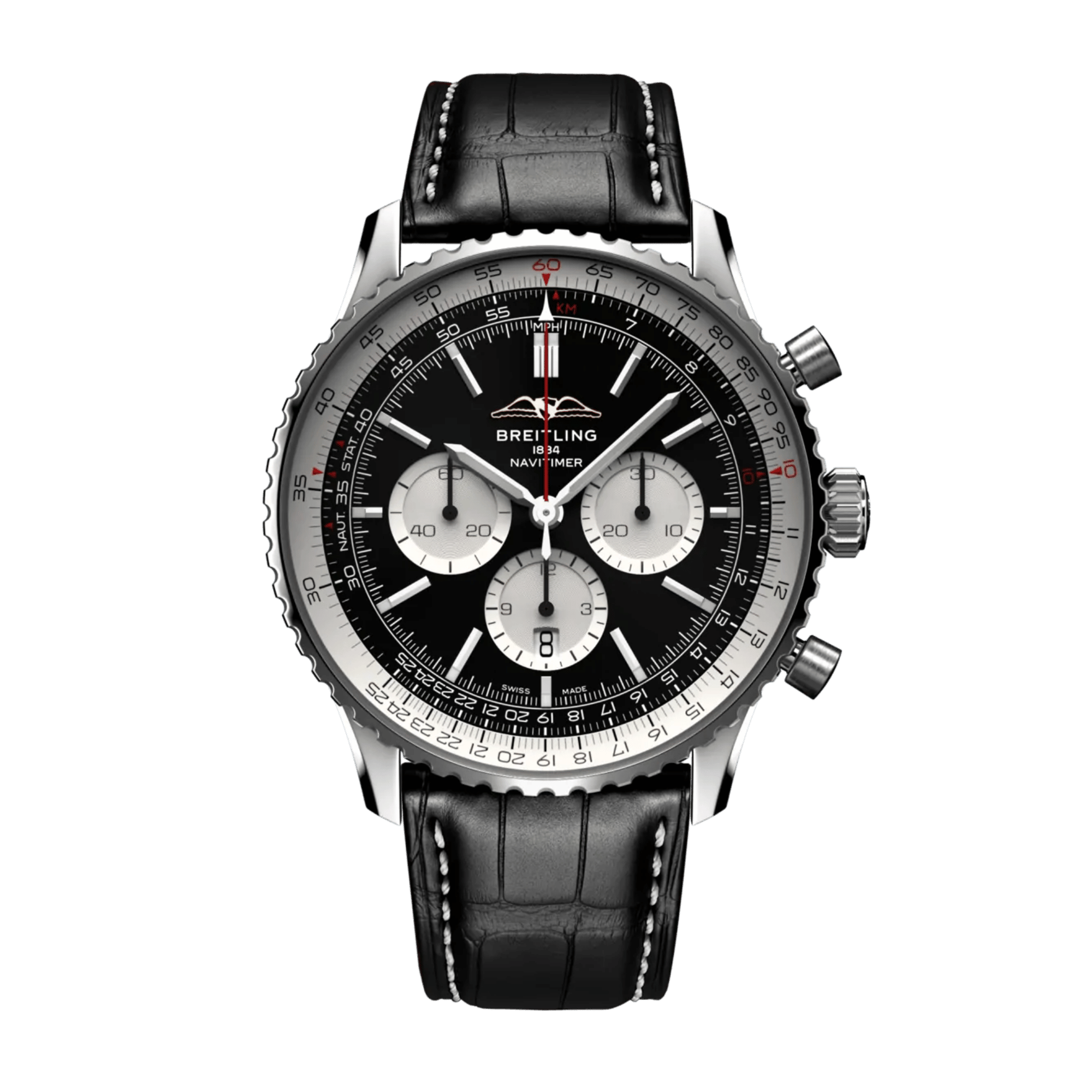 Navitimer B01 Chronograph Steel Black Dial 46mm Product Image 1