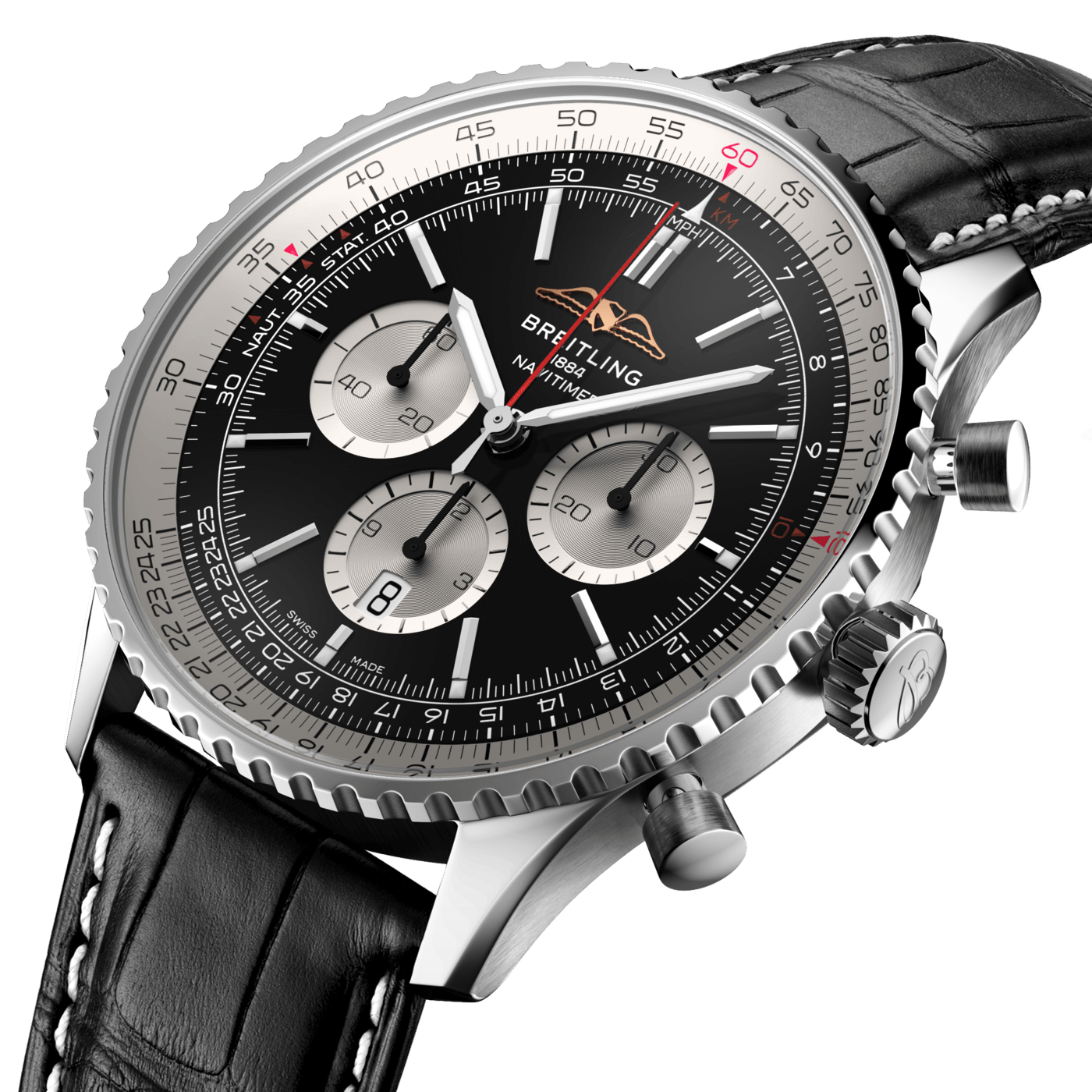 Navitimer B01 Chronograph Steel Black Dial 46mm Product Image 2