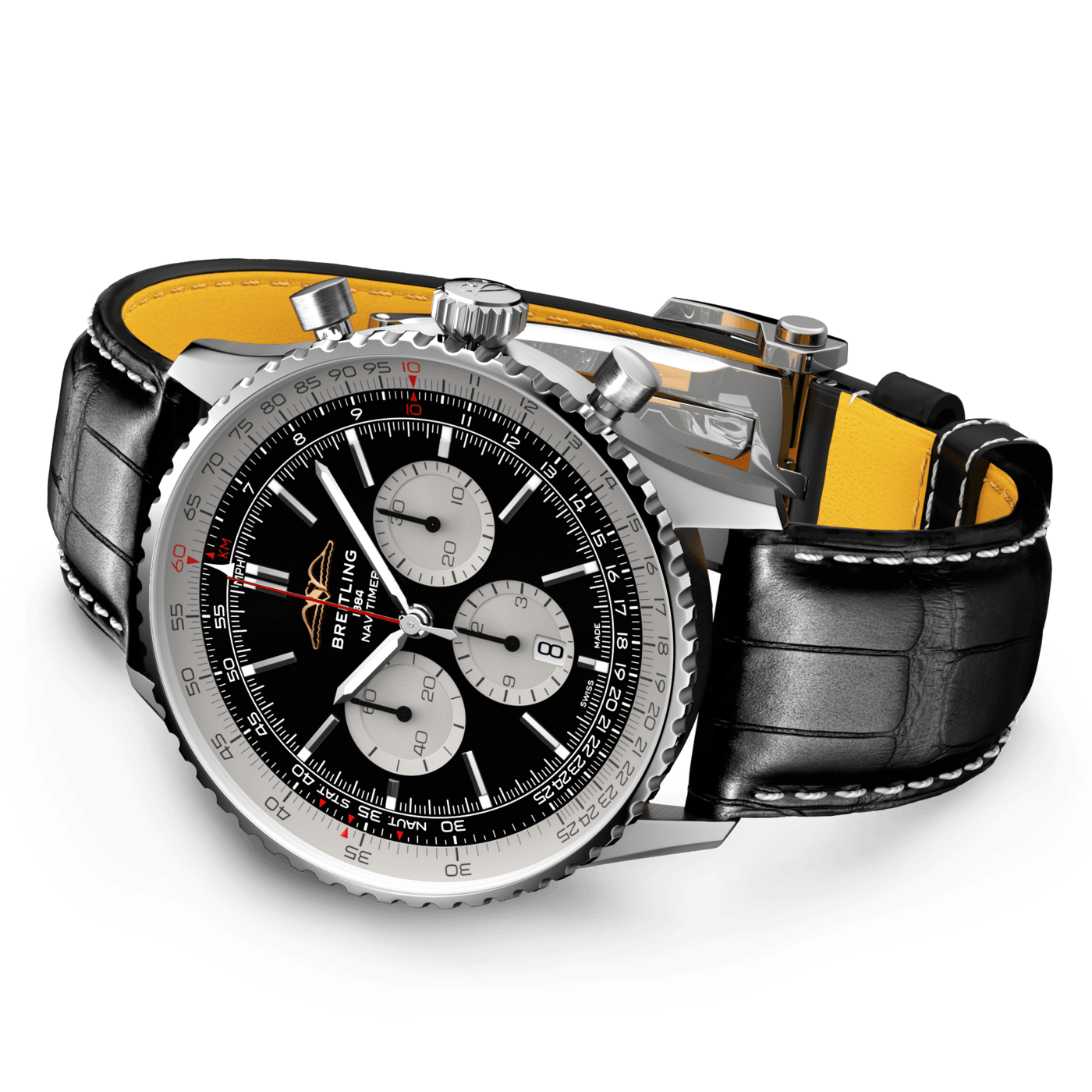 Navitimer B01 Chronograph Steel Black Dial 46mm Product Image 3