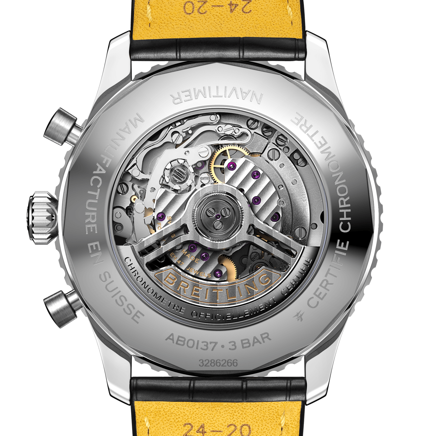 Navitimer B01 Chronograph Steel Black Dial 46mm Product Image 4