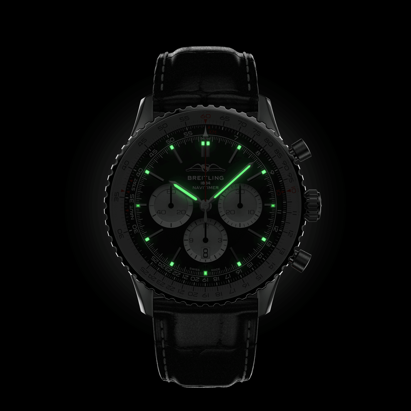 Navitimer B01 Chronograph Steel Black Dial 46mm Product Image 5