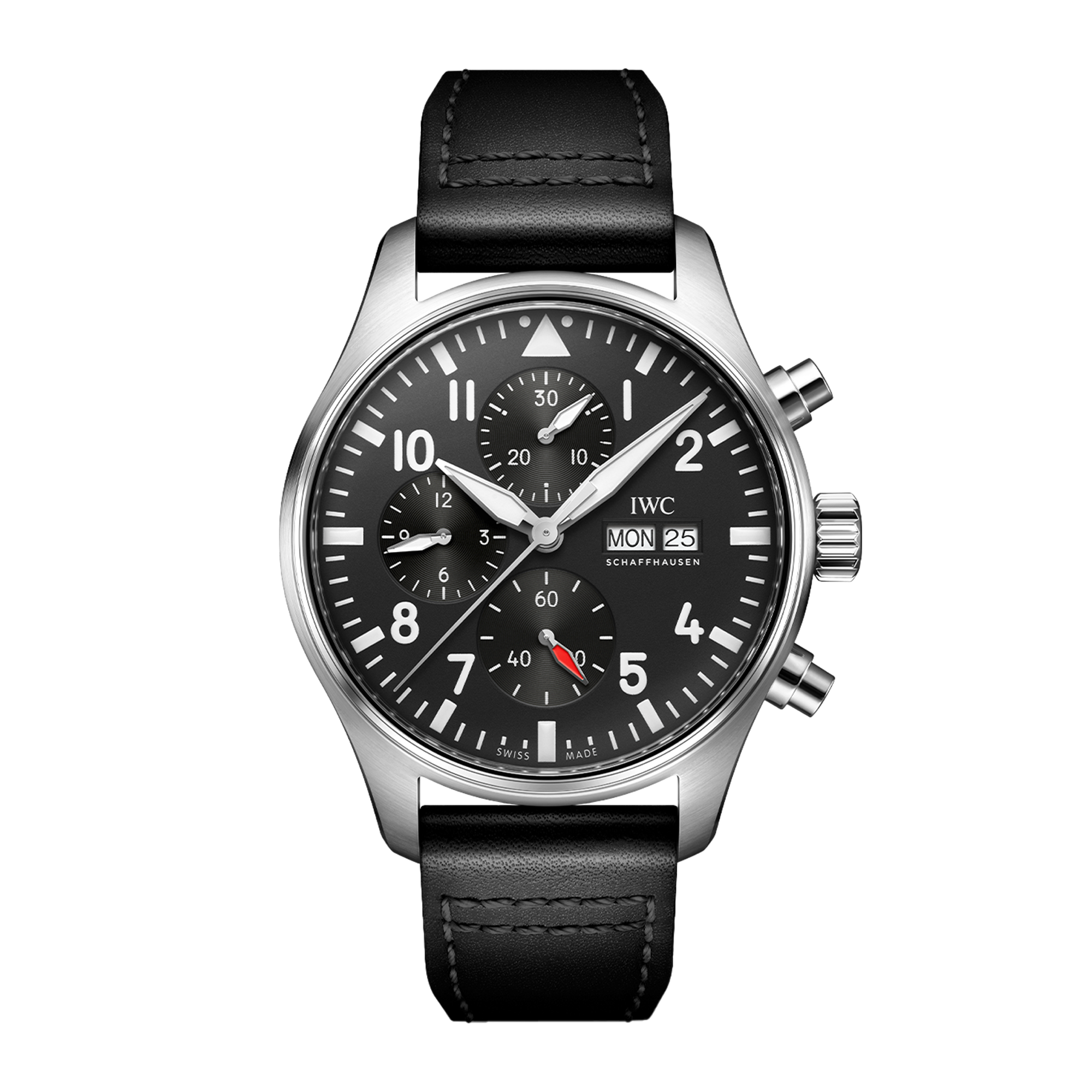 Pilot's Chronograph Steel Black Dial 43mm Product Image 1