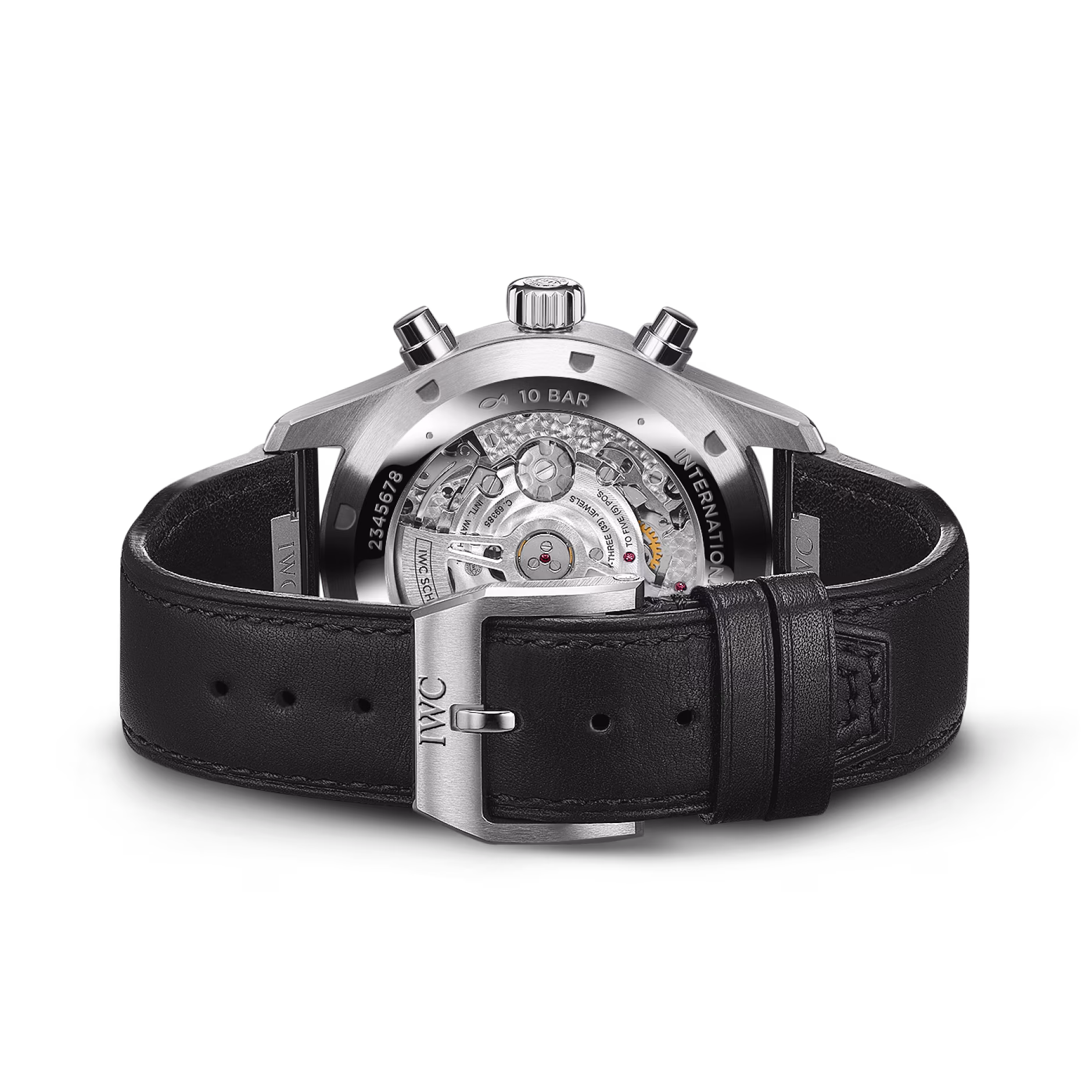 Pilot's Chronograph Steel Black Dial 43mm Product Image 4
