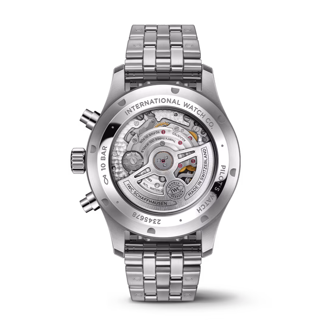 Pilot's Chronograph Steel Black Dial 43mm Product Image 2