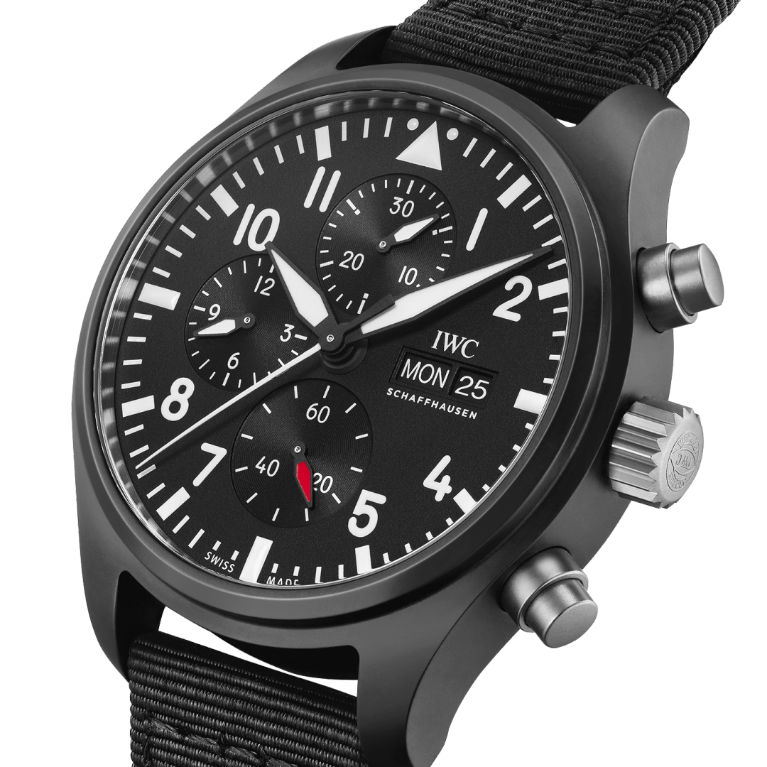 Pilot's Watch Chronograph Top Gun Ceramic Black Dial 44mm Product Image 2