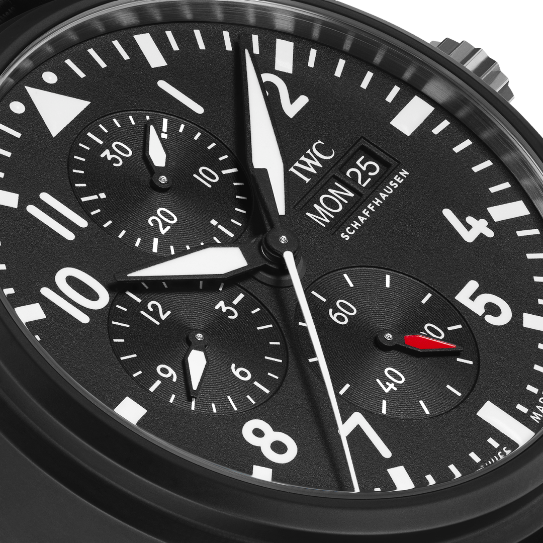 Pilot's Watch Chronograph Top Gun Ceramic Black Dial 44mm Product Image 4