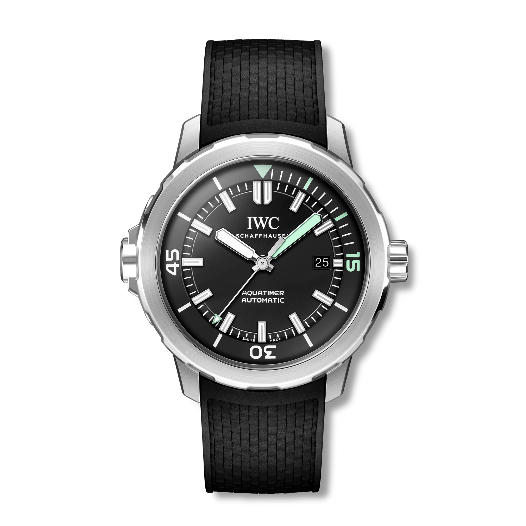 Aquatimer Automatic Steel Black Dial 42mm Product Image 1