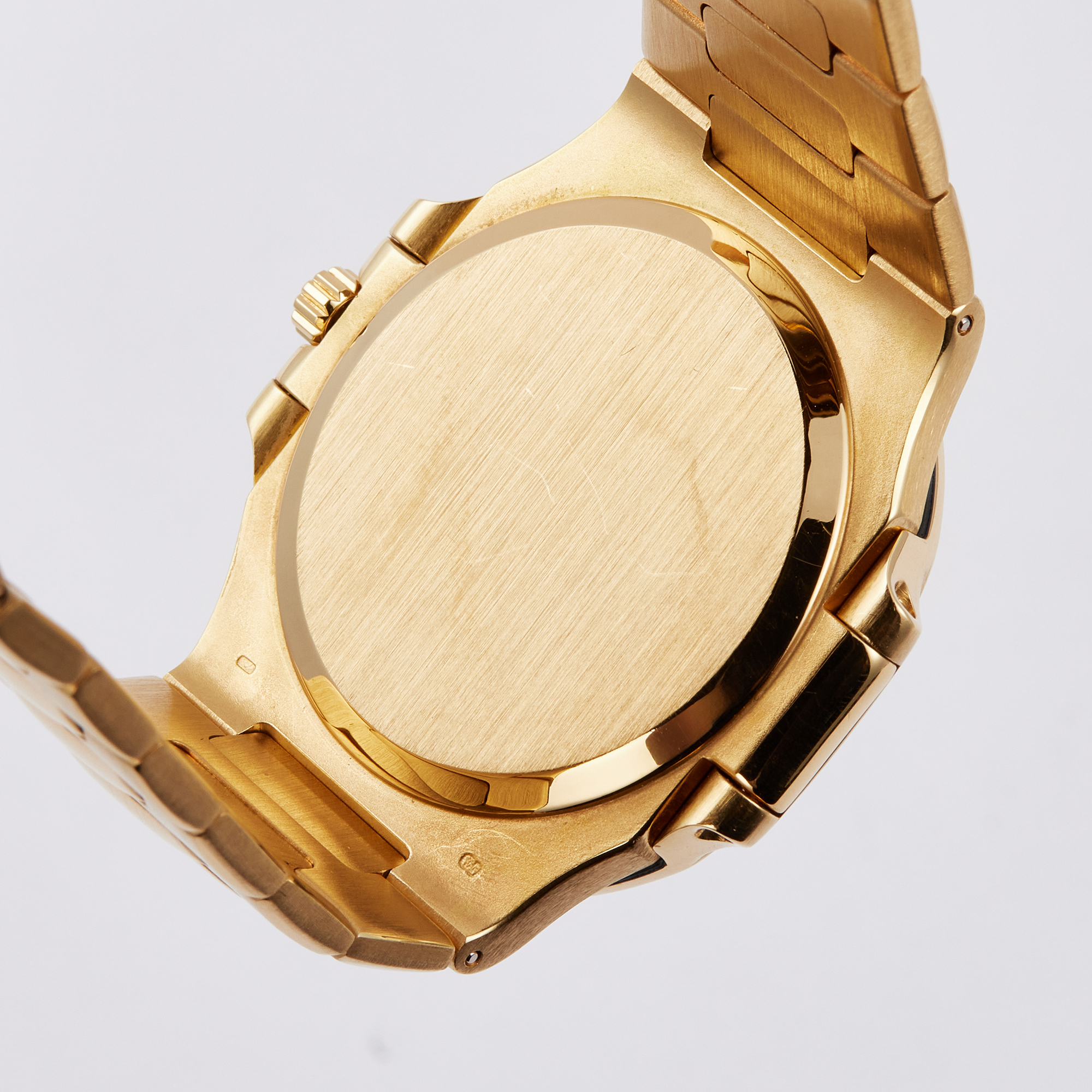 Vintage Nautilus Yellow Gold Diamond Black Dial 40mm Product Image 5