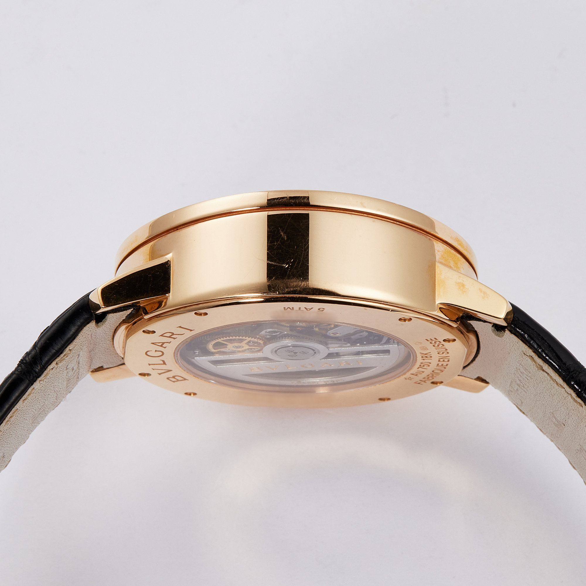 Bulgari Velocissimo Chronograph Rose Gold Black Dial 41mm Product Image 7