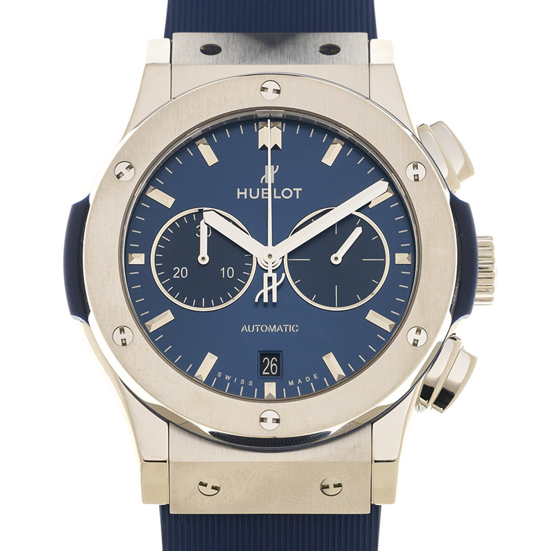 Classic Fusion Chronograph Titanium Blue Dial 42mm Product Image 2