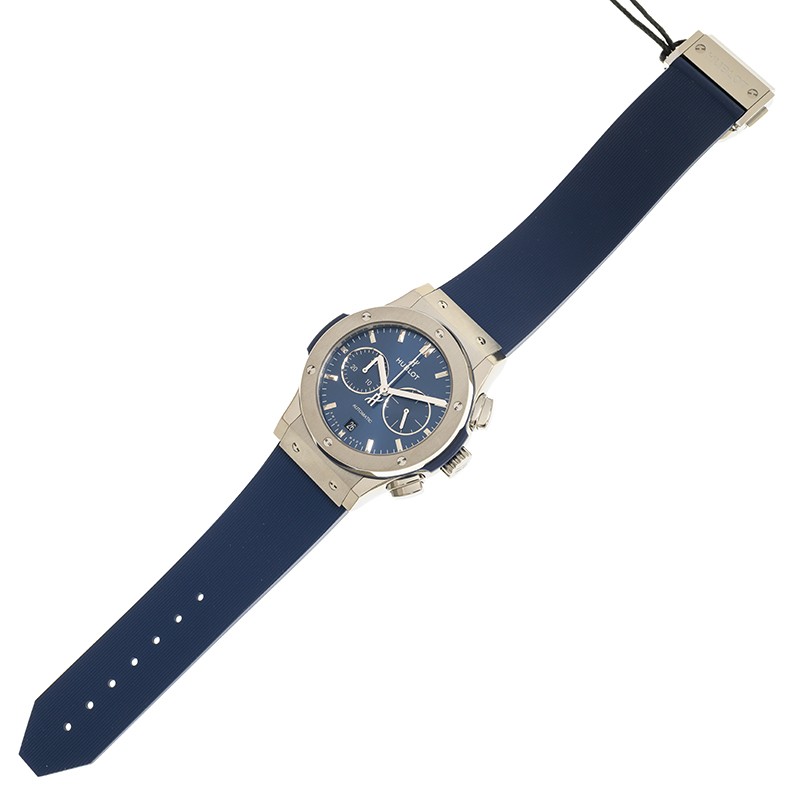 Classic Fusion Chronograph Titanium Blue Dial 42mm Product Image 4
