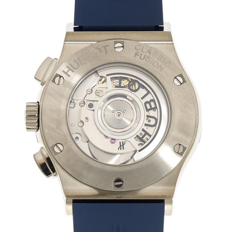 Classic Fusion Chronograph Titanium Blue Dial 42mm Product Image 3