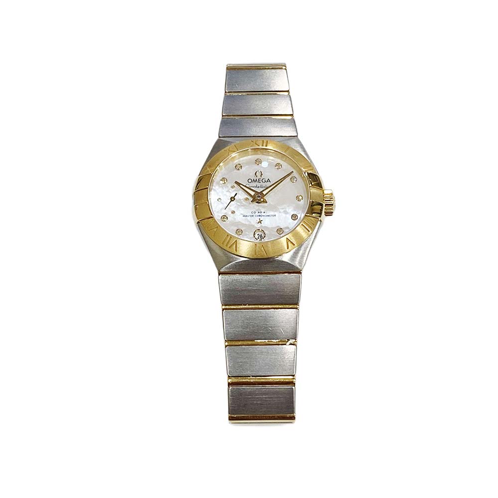Constellation Petite Seconds Yellow Gold & Steel Mother of Pearl Dial 27mm Product Image 2