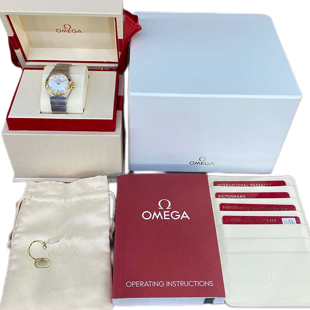 Constellation Petite Seconds Yellow Gold & Steel Mother of Pearl Dial 27mm Product Image 6
